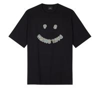 NEW - Official Paul Smith Happy Graphic T-Shirt Black