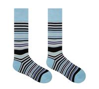 Paul Smith Irfan Stripe Baby Blue White Black Stripes. One Size