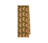 Paul Smith Le Peche Fish printed scarf - Green One Size