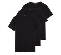 Paul Smith Logo Organic Cotton Lounge T-Shirts Three Pack Black