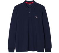 Paul Smith Long-Sleeve Zebra Logo Polo Shirt - Dark Navy - M22R-115L 4