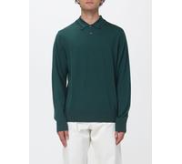 PAUL SMITH Long-Sleeved Knit Polo in Pure Merino Wool - Size: M - male