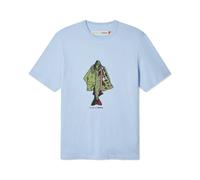 Paul Smith Loves Fishing Jacket Tee - male - Barbour - T-Shirts - Blue - M - Tops M