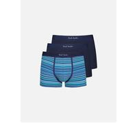 Paul Smith Men's 3-Pack Signature Mix Boxer Trunks, Navy - Blue