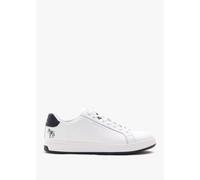 PAUL SMITH Mens Albany White Leather Trainers Mens Shoe Size: 8, Colour: White Leather