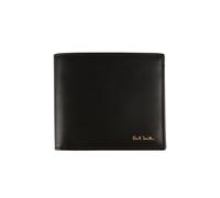 Paul Smith Mens Black Signature Stripe Interior Billfold Wallet BLACK O/S