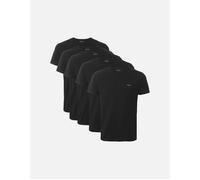 Paul Smith Men's Crew T-Shirts 5 Pack - Black