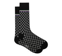 Paul Smith Men's Hudson Check Socks, Black, One Size