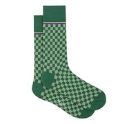 Paul Smith Men's Hudson Check Socks, Bottle Green, One Size