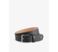 Paul Smith Mens Paul Smith Branded Rainbow-Stitch Leather Belt Black 32