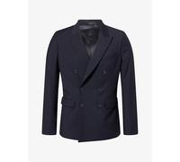 Paul Smith Mens Paul Smith Double-Breasted Wool-Blend Blazer Very Dark Navy 40