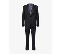 Paul Smith Mens Paul Smith Single-Breasted Wool and Mohair Tuxedo Suit Black 38