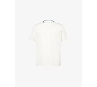 Paul Smith Mens Paul Smith Stripe-Trim Short-Sleeve Cotton T-Shirt White XL