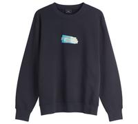 Paul Smith Men's PS Label Print Sweatshirt Blue