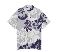 Paul Smith Mens SS Casual Fit Shirt Floral Jacquard / Pale Blue