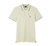 Paul Smith Mens Stone Green Contrast Trim Zebra Logo Polo Shirt STONE M