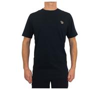 Paul Smith Mens T-Shirt Zebra Badge T-Shirt in Navy Blue, All Sizes - XS - 3XL