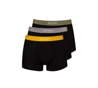 Paul Smith Mens Three-Pack Logo Waistband Boxers, Black Trunks BLACK L
