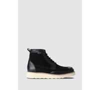 PAUL SMITH Mens Tufnel Boots In Black Mens Shoe Size: 8, Colour: Black Fabric