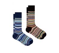 Paul Smith Mens Two Pack Multicoloured Signature Stripe Socks MULTI O/S