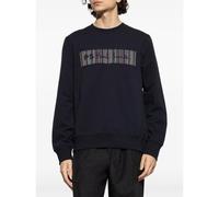 PS Paul Smith Mens Stripe Sweatshirt - Colour: 49A Very Dark Navy - Size: XL