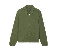Paul Smith Mens Zebra Logo Harrington Jacket Green Green S