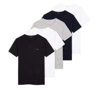 Paul Smith Organic Cotton Logo Lounge T-Shirts Five Pack Multicolour