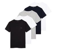 Paul Smith Organic Cotton Logo Lounge T-Shirts Five Pack Multicolour