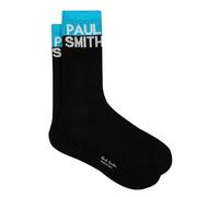 Paul Smith PS Chidi Logo Black Blue Sport Socks. One Size