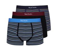Paul Smith Ps Men's 3-Pack Contrasting Stripe Boxer Briefs, Multicolor, M