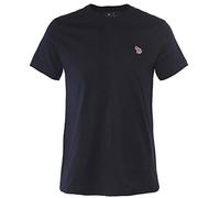 PS BY Paul Smith Mens Navy Zebra-embroidered Cotton-jersey T-shirt M