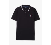 PAUL SMITH Ps Reg Fit Polo Zeb Emb Mens Clothing Size: XXL, Colour: Black