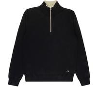 Paul Smith Pullover Half Zip Wool Jumper - Black - M2R-501X 79 HALF ZI