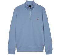 Paul Smith Quarter Zip Sweatshirt - Grey Blue - M2R-168TZ 43 1/2 ZIP