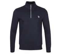 Paul Smith Reg Fit Half Zip Sweat Top in Navy 2XL
