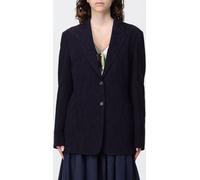 PAUL SMITH Single-Breasted Cotton Blend Blazer - Size: 42 - female