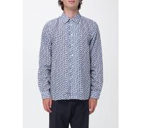 PAUL SMITH Slim Fit Floral Lyocell Shirt with French Collar - Size: L - male