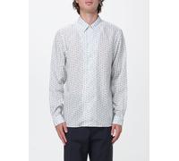 PAUL SMITH Slim Fit Floral Lyocell Shirt with French Collar - Size: XL - male