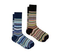 Paul Smith Sock 2 Pack Signature Multicolour