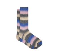 Paul Smith Black Multicolour Signature Stripe Block Socks. One Size