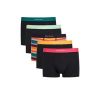 Paul Smith Stretch-cotton Trunks - set of Five - Black - M