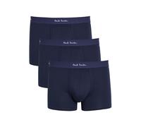 Paul Smith Stretch-cotton Trunks - set of Three - Navy - L