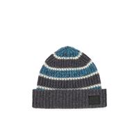 Paul Smith striped-pattern beanie hat - Grey OS