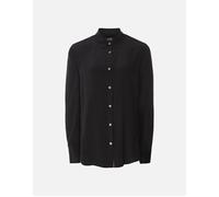 Paul Smith Women's Silk Spray Swirl Placket Shirt - Black