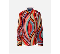 Paul Smith Women's Swirl Print Silk Shirt - Multi