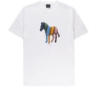 Paul Smith Zebra Graphic T-Shirt - White - NP4806-01 ZEBRA T-SHIRT Co