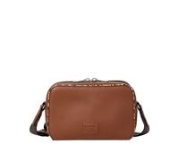 Paul Smith zip-detail leather messenger bag - Brown One Size