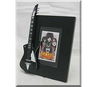 PAUL STANLEY Miniature Guitar Photo Frame KISS Ibanez Iceman