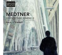 PAUL STEWART - MEDTNER PIANO SONATAS VOL. 2 - CD - N4z