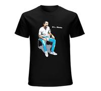 Paul Sykes It's Sharks T-Shirt Graphic Printed Mens Black Mens Unisex Tee L